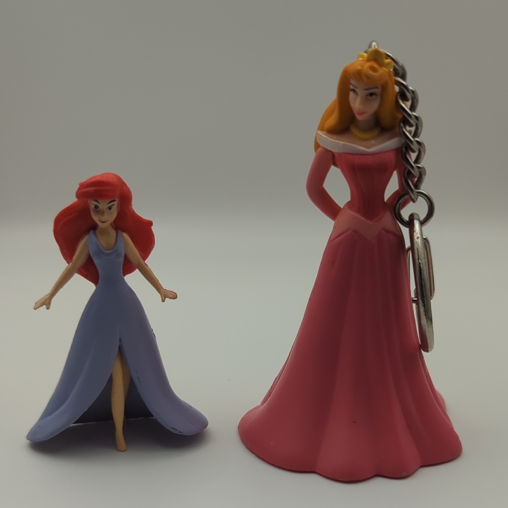 Princess Keychain and Figurine Duo